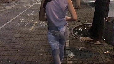 Follando con una putita que conocí en la calle - Nueva madura follada en bragas y medias largas - corrida dentro del coño - Amateur Nora Milf - Andy Z 94