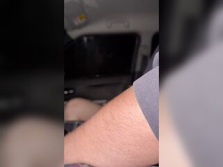 Nervous that somebody will watch us during the time that I bang her in the car