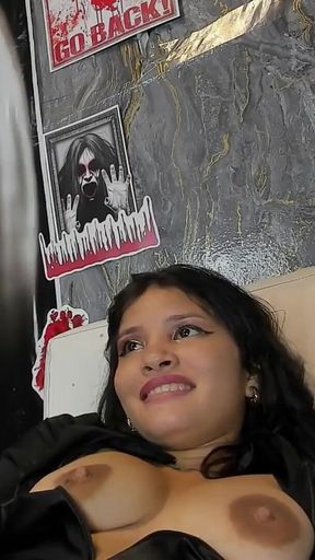 Fucked with Dildo in 4