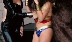 Superheroine Wonder Woman Captured and Defiled By The Empress