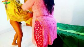 Stepson Handcuffed and Fucked by Sexy Stepmother While Her Husband Was Not at Home