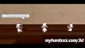 Foxy Blonde Beauty Seduces Hunk in Hot 3D Hentai Tryst