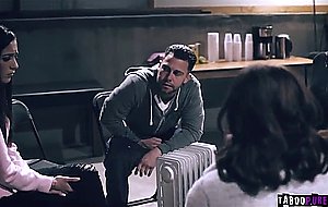 Lucky guy fucks a lot of pussies so intense