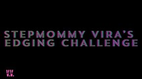 STEPMOMMY VIRA'S EDGING CHALLENGE