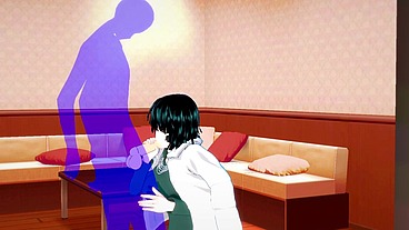 One Punch-Man Hentai - Fubuki Blowjob - Japanese Asian Manga anime game porn