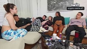 3 vs three turns into fledgling romp - hottest XXX with pals!