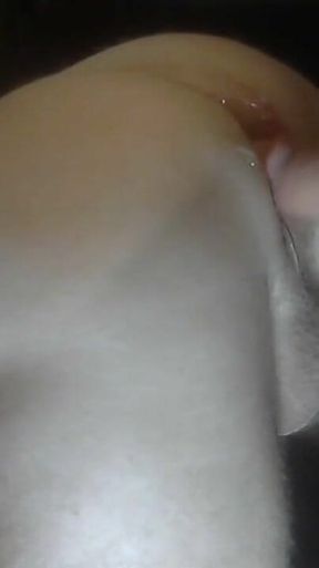 Big Dildo Fucking My Wet Hole Deep