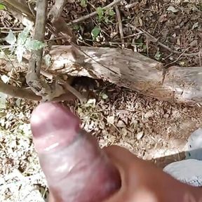 Indian telugu guy jerkoff at jungle outside and he talk dirty on dick suck in some telugu language state of Telangana