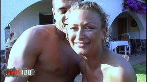 french pornstar delfynn delage threesome with 2 hungarian stallions - remastered