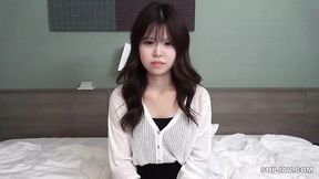 Sexy Asian beauty in intense intimate action