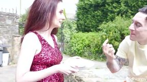 Mature Teacher Engages in Intense Role Play Session