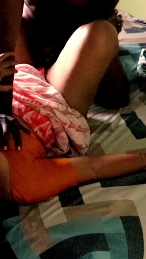 Indian Sexy Body Aunty in Saree Blouse Pussy Fingered Hard Fucking & Doggy Style Creampied