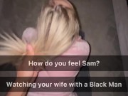 Husband regrets his Wife being a Cheating Slut? Hotwife Sends Live Snapchats to her Cuckold Husband