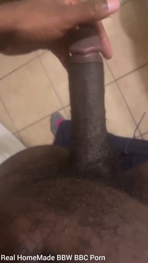 Slowly Wanking My BBC POV