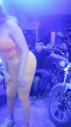 This Girl Did a Sensual Dance for Me so That She Could Make Me Feel All the Lust in Her Body After We Had Fun
