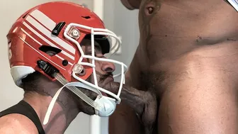 Jason Vario and Mateo Zagal enjoy bareback anal after their football game