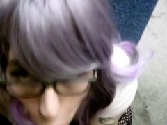 Skinny Amateur Sissy Bareback with Daddy