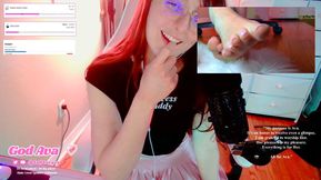 3/10 AVAVOD: gamer princess chat ⋆˚࿔ - #findom #egirl #twitch #mommy #feet #gamergirl #goddess