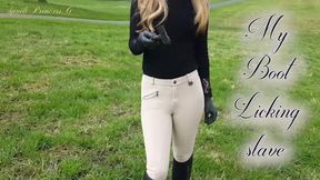 My Boot Licking slave