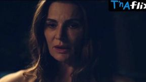 Sultry MOM Danielle Cormack strips in hot tub