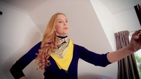 Silk Scarf Bondage and Gags