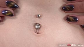 Admire My Belly - Sarah's exciting belly show (MOBILE)