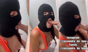 I cleaned his balls.