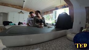 deixei a camera ligada e enrabei a gostosa sem camisinha na cozinha - alessandra marques - binho ted