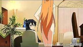 Asuna Explores Forbidden Desires in Steamy Art Hentai Adventure