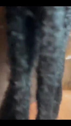 Thick African Lesbians with Big Black Ass Fuck with Vibrating Strapon and Anal Butt Plug in Their Ass Hole