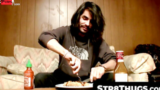 Straight to the Point Raw and Unapologetic, a Straight Dudes Solo porno