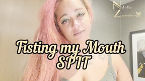 Fitting my Whole Hand in Mouth (Spit)