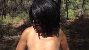 Hot Persian MILF Outdoor Sex