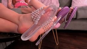 Jasper & Dacey Shoe Dangle Tease