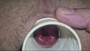 Interior da Cuceta Rosada com Alargador Anal.