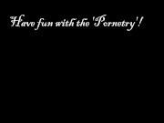 I made ‘Pornetry’ (instead of poetry)