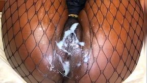 ⭐ Very creamy pussy gets filled up with hot sperm