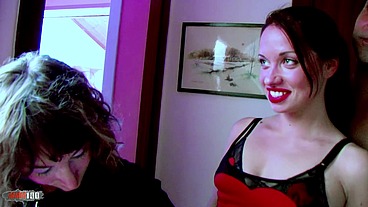 Wild threesome with Charlotte de Castille and Olga Cabaeva