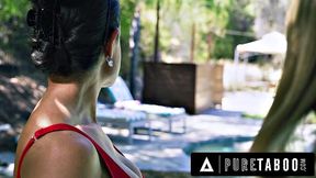 PURE TABOO Exchange Student Lilly Bell CAUGHT Stepmom Penny Barber Fucking Her Stepson!