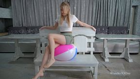 Irene long rodeo on the beach balls