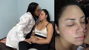 Wet Tongue Of Doctor Fhrancis Makes Sylvia’s Face Very Soaked Clip 03 HD
