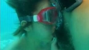 Having sex underwater is so fucking risky and exciting