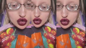 Glasses Pressed to Your Forehead - ASMR Into My Femme clip by FinDom Goaldigger