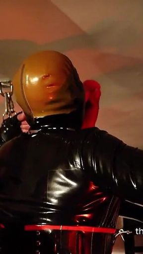 Ep1 Slave Centipede: Pegged and Fisted by Two Latex Dominatrices - Maitresse Julia & Diane