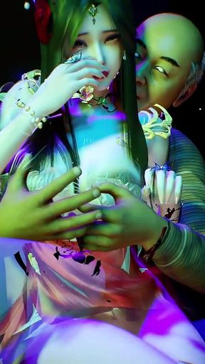 Lustful Motion Model: Curves on Fire - 3D Animation Hentai