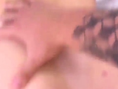 Tight ass brunette amateur Angel Hott