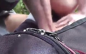 Novinho pauzudo levando por tras