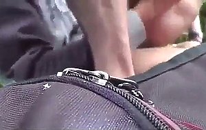 Novinho pauzudo levando por tras
