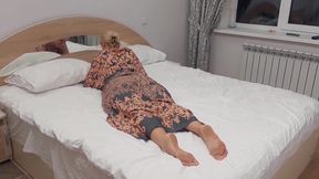 Amateur Mature Wife Enjoys Half Naked Sex