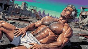 Hot Men Outdoors Animation